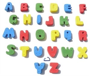 Picture of XL Screw-on Alphabet ABC Set